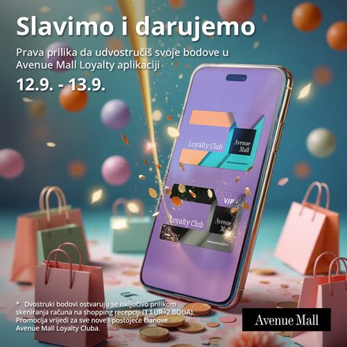 Dvostruki bodovi samo 12. i 13. rujna